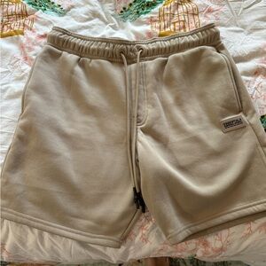 NWOT DR Essentials Unisex Tan Shorts